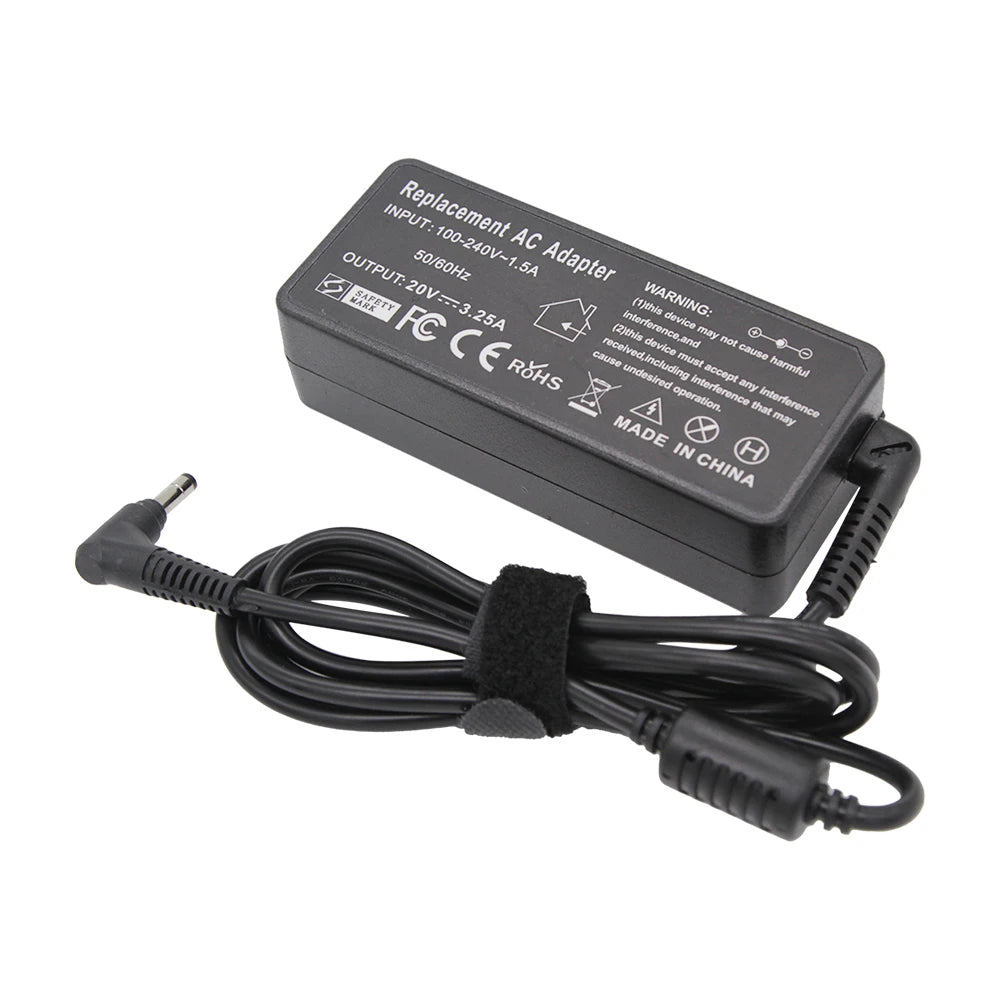 65W USB-C Laptop Charger for Lenovo IdeaPad and Yoga Series