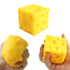 Cheese-Shaped Squeeze Fidget Toy