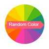 A circular gradient of various bright colors, including yellow, green, blue, and pink.