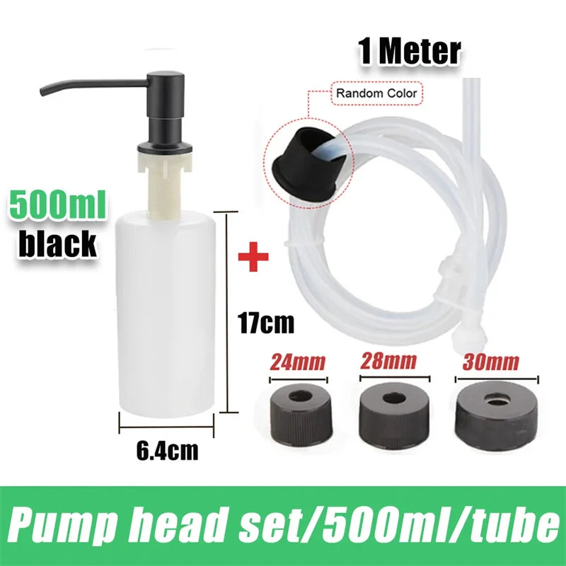 Stainless Steel Kitchen Soap Dispenser with Pump