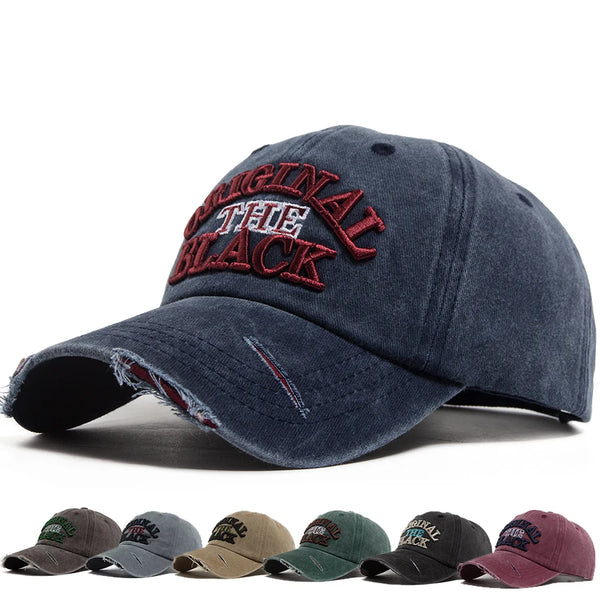 Vintage Washed Cotton Baseball Cap