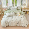 Brushed Polyester Duvet Cover with Matching Pillowcases