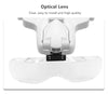 Head-Mounted Magnifying Glass with LED Light