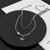 Double-Layer Star Pendant Necklace