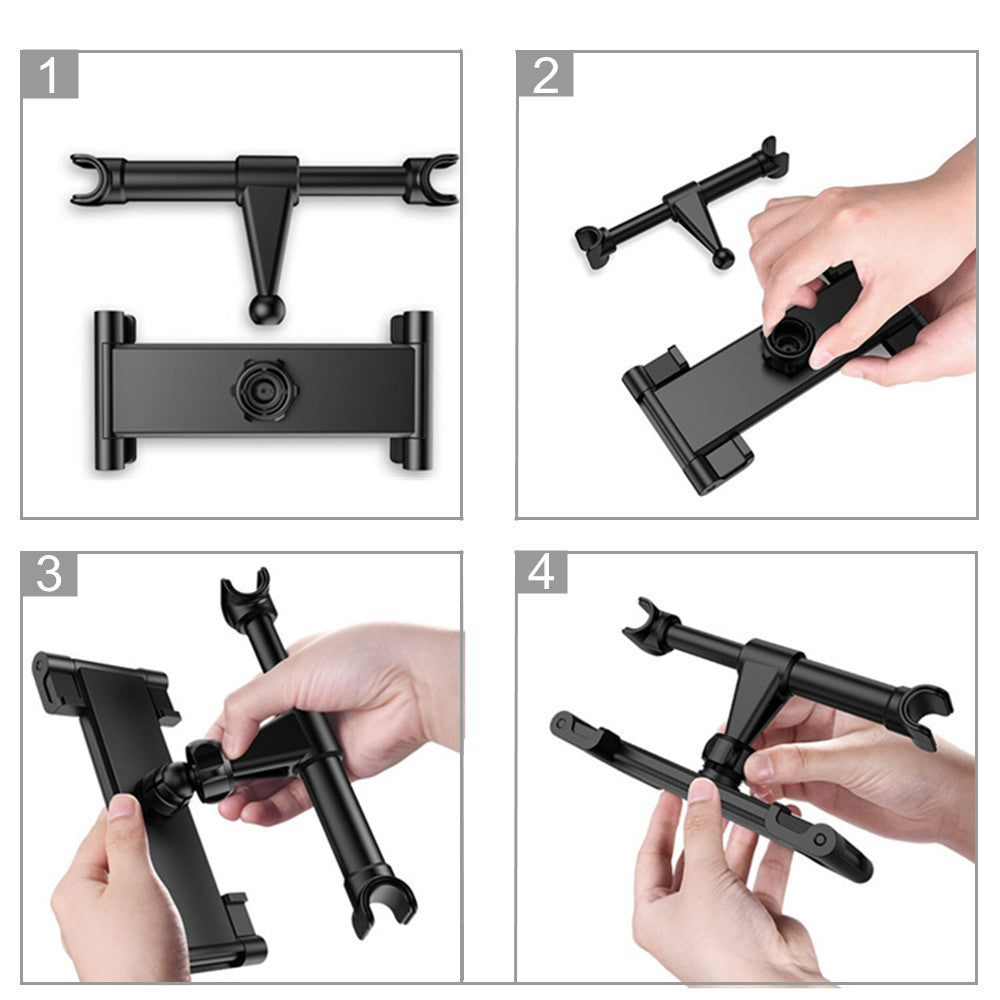 Universal Car Headrest Tablet & Phone Mount