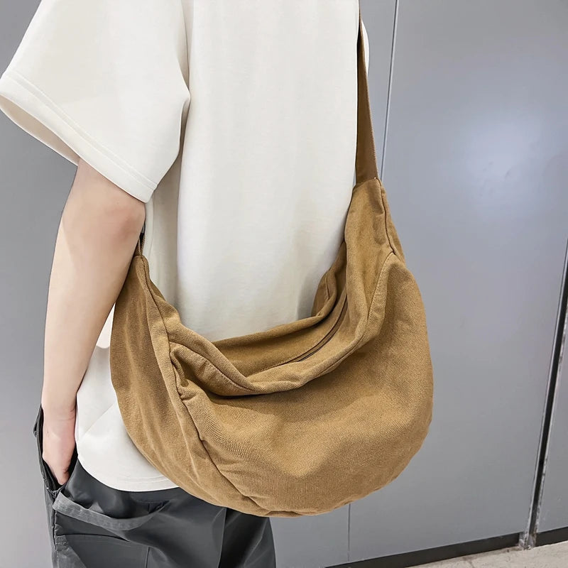 Bolso Cruzado de Lona para Mujer