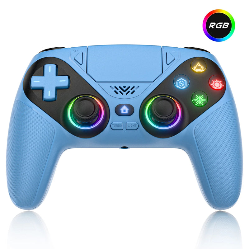 Wireless RGB Gaming Controller for PS5 and PC