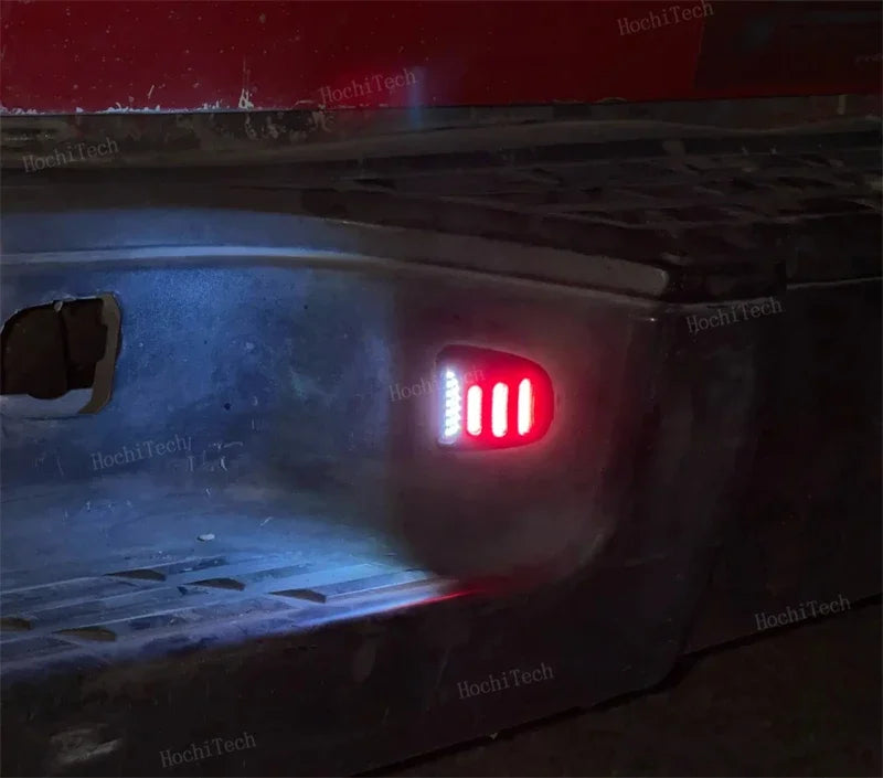 White LED License Plate Lights for Chevrolet Silverado, GMC Sierra, and More