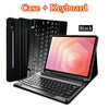 Black case and keyboard for a Samsung Galaxy Tab S11 Ultra with an S Pen holder.