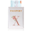 Elegant Rose Gold Passport Cover