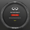 Carbon Fiber Leather Steering Wheel Cover for Infiniti Models