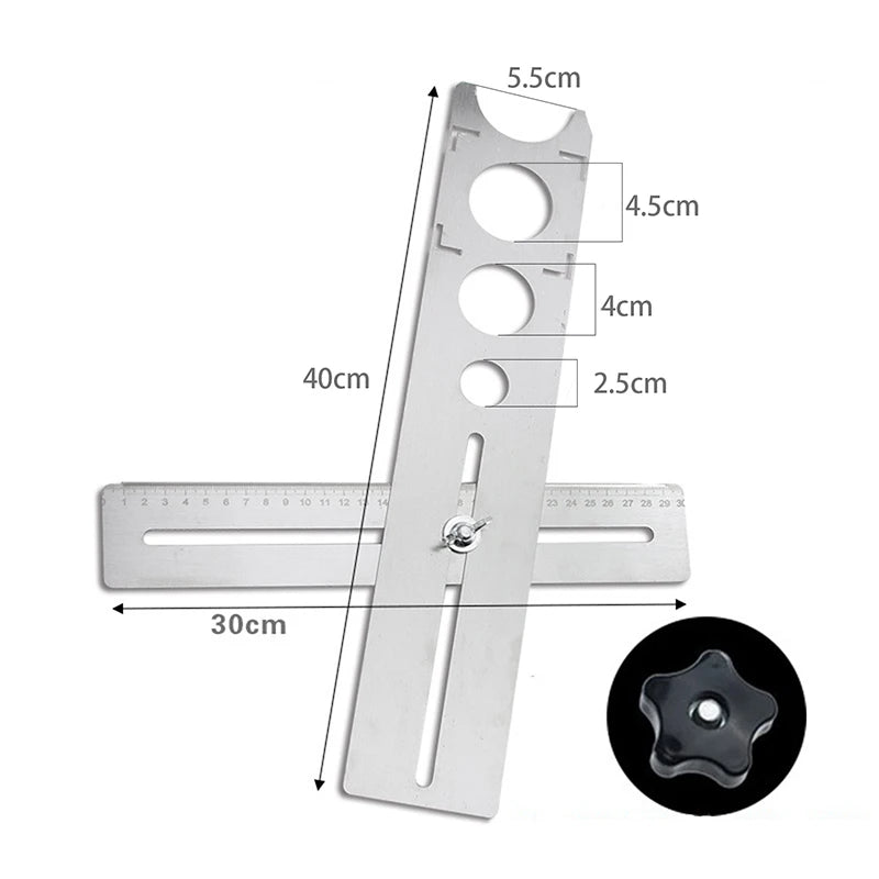 Stainless Steel Tile Locator & Hole Marking Tool