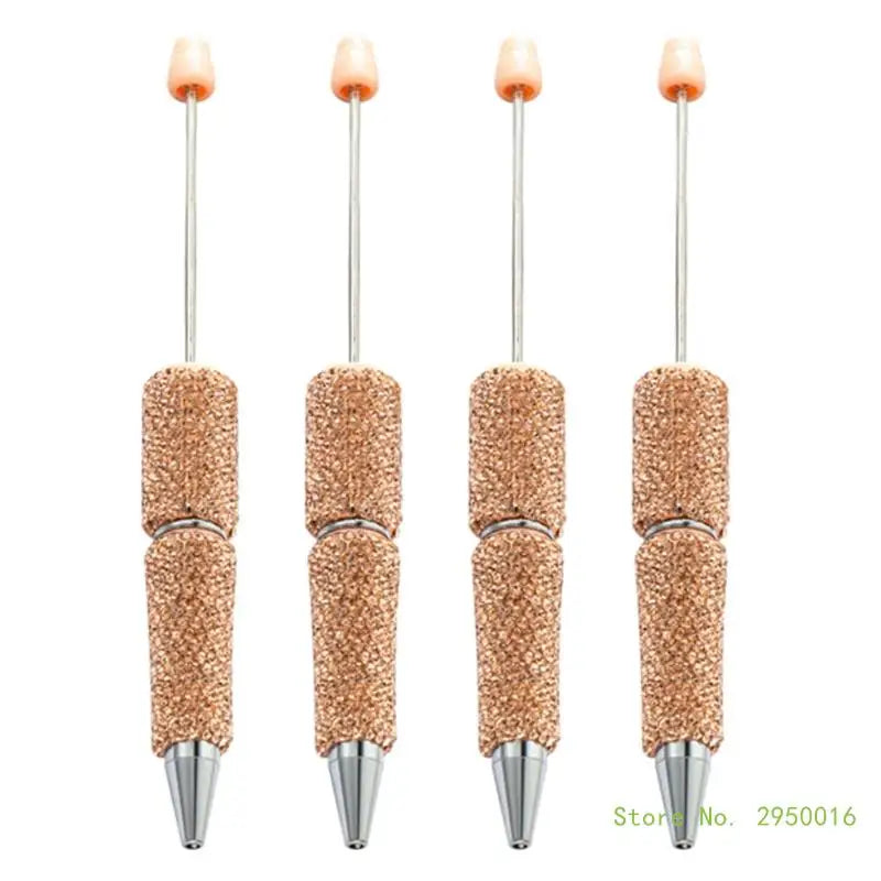 Elegante Perlen-Rhinston-Ballpoint-Stifte (4er Set)