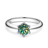 GRA Certified VVS1 Moissanite Solitaire Ring