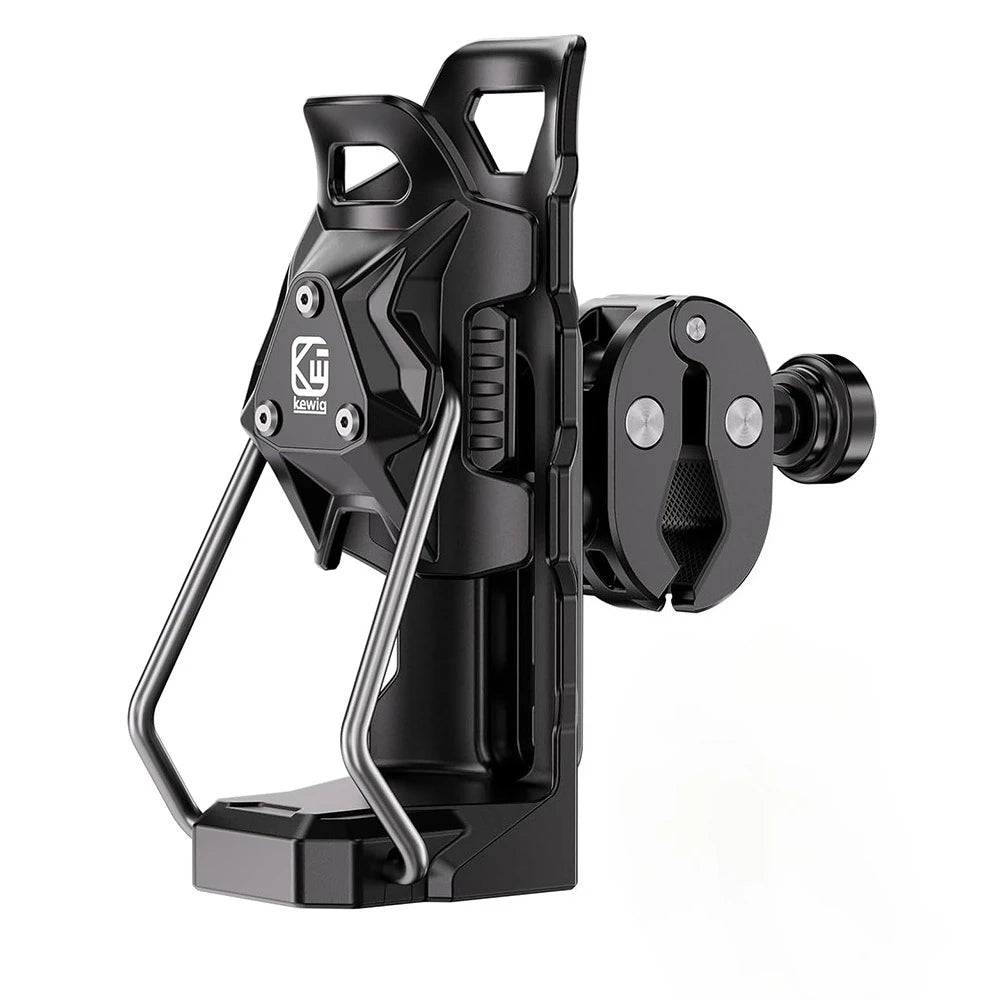 Adjustable Anti-Theft Motorcycle Cup Holder with 360° Rotation