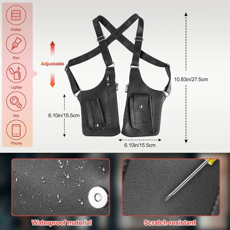 Herren Crossbody-Slingtasche mit verstellbarem Riemen