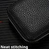 Compact Zipper Card Wallet with Multiple Slots