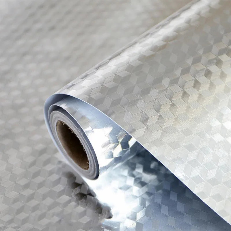 Self-Adhesive Aluminum Foil Stove Shield & Splash Guard