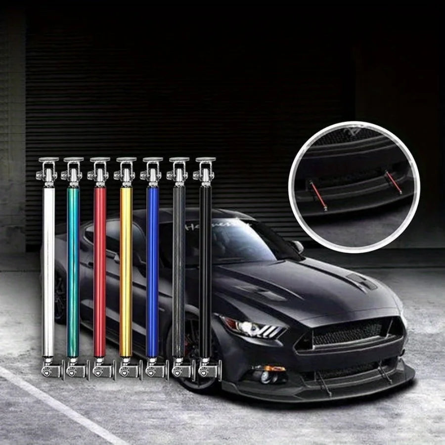 Adjustable Car Front Lip Support Rods – No-Drill Bumper Stabilizers