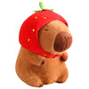 Cute Turtle Backpack Capybara Plush Toy Set