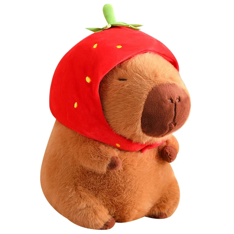 Cute Turtle Backpack Capybara Plush Toy Set