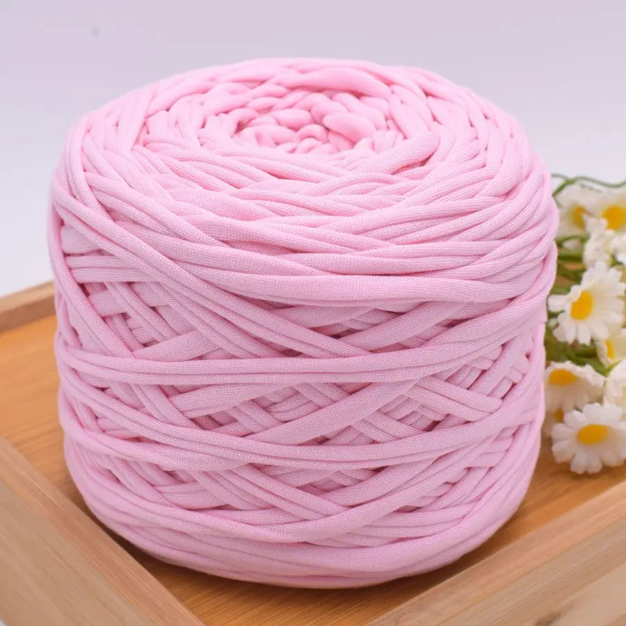 Recycled Polyester T-Shirt Yarn for Knitting and Crafting