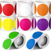 Round Thermal Sticker Labels - 600 Count per Roll