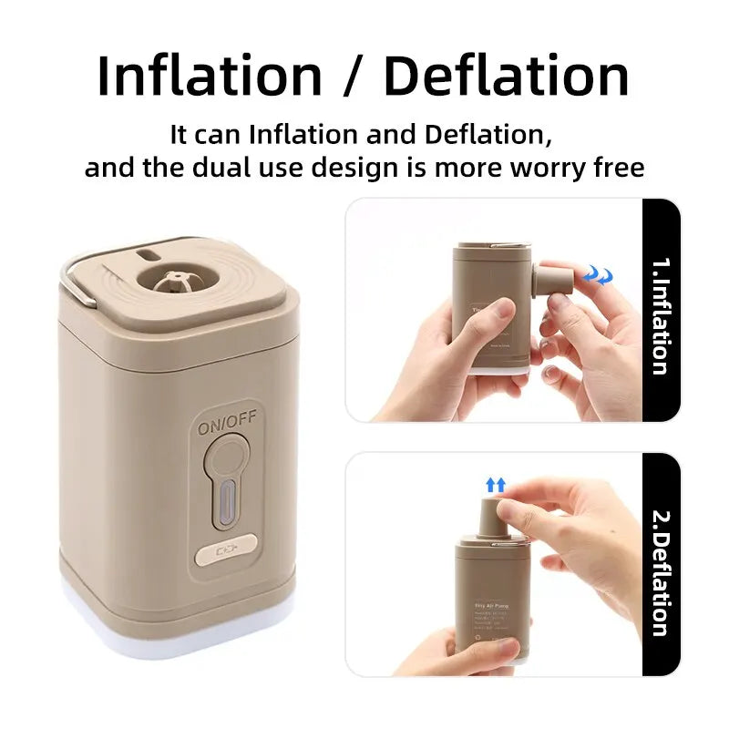 Portable Wireless Air Pump for Inflatable Gear