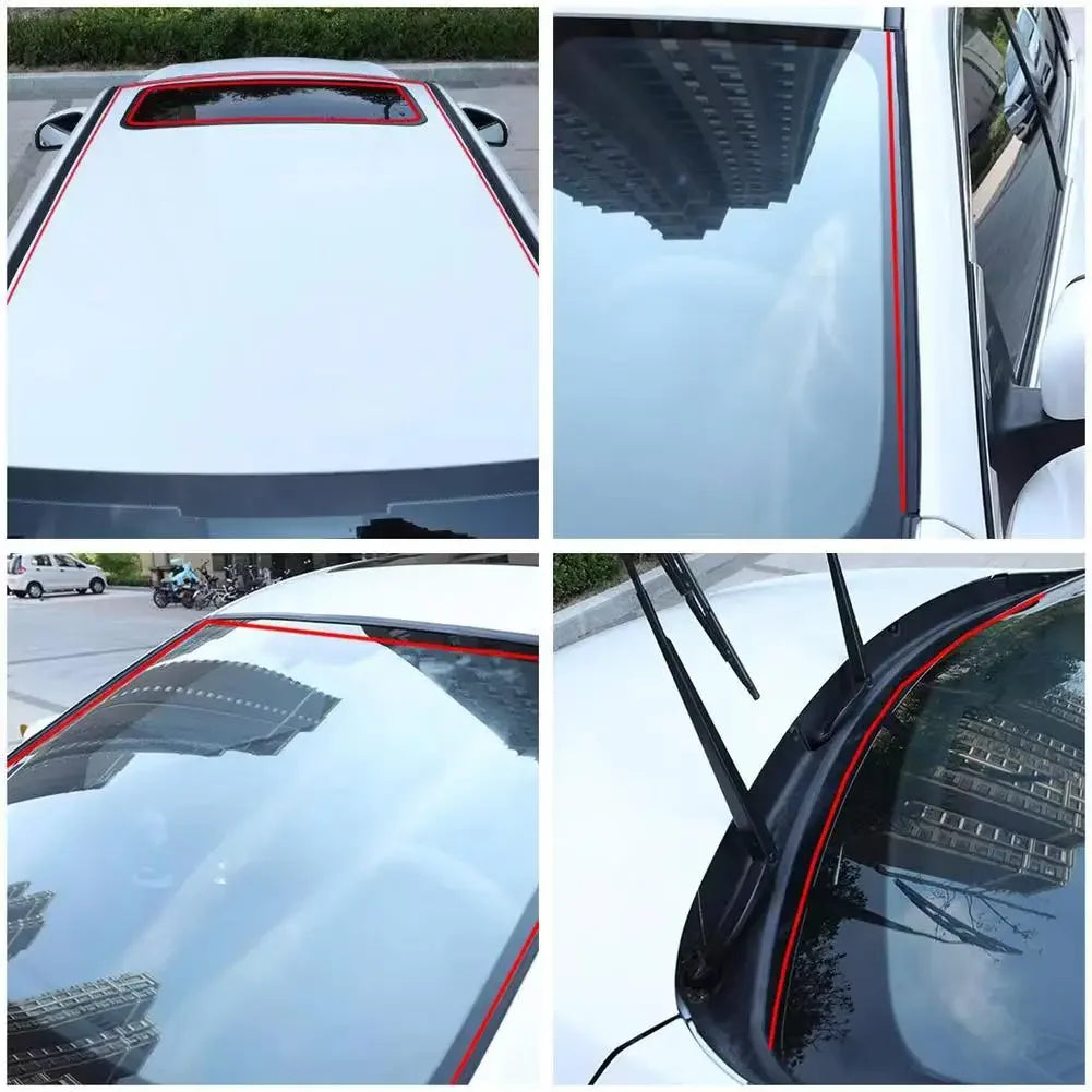 T-Shaped EPDM Rubber Weather Seal Strip for Car Doors and Windows