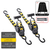 Black and yellow retractable strap with T-handle for electrophoresis