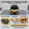 Elvis-Inspired Latex Half Face Mask