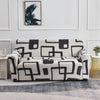 Slip-Resistant Stretch Sofa Cover with Floral Design