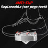 Durable Aluminum Footpegs with Pedal Bracket for Electric Dirt Bikes