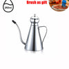 Stainless Steel Oil & Vinegar Dispenser Bottle