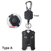 Heavy-Duty Retractable Badge Holder with Card Cover