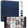 Linen Photo Album with 4x6 Sleeves