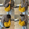 Lightweight Canvas Crossbody Bag with Adjustable Strap