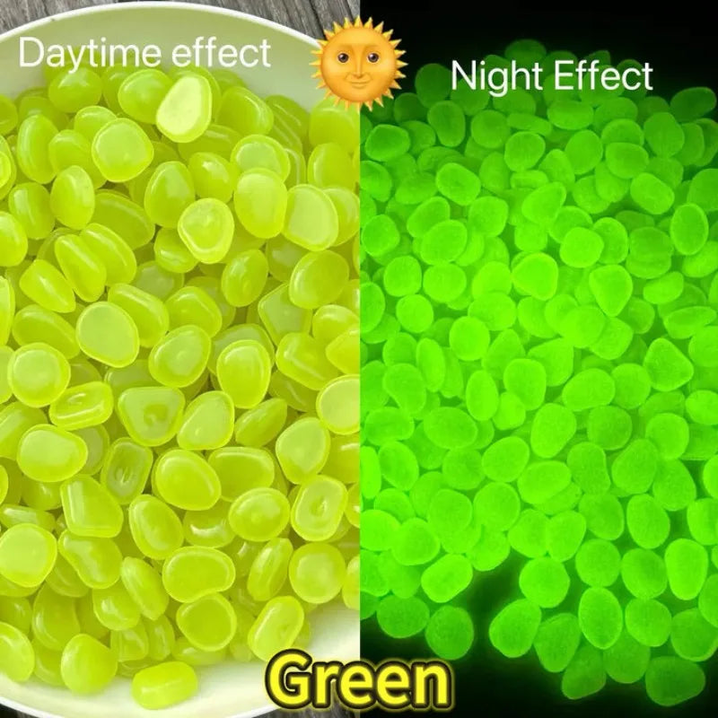 Guijarros Brillantes en la Oscuridad para Jardín