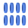 Silent Silicone Luggage Wheel Protectors (8-Pack)
