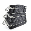 Travel Packing Cubes Set with Compression Zippers