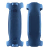 A pair of blue protective cases for a JBL Charge 6, featuring a hard EVA shell and a silicone cover.