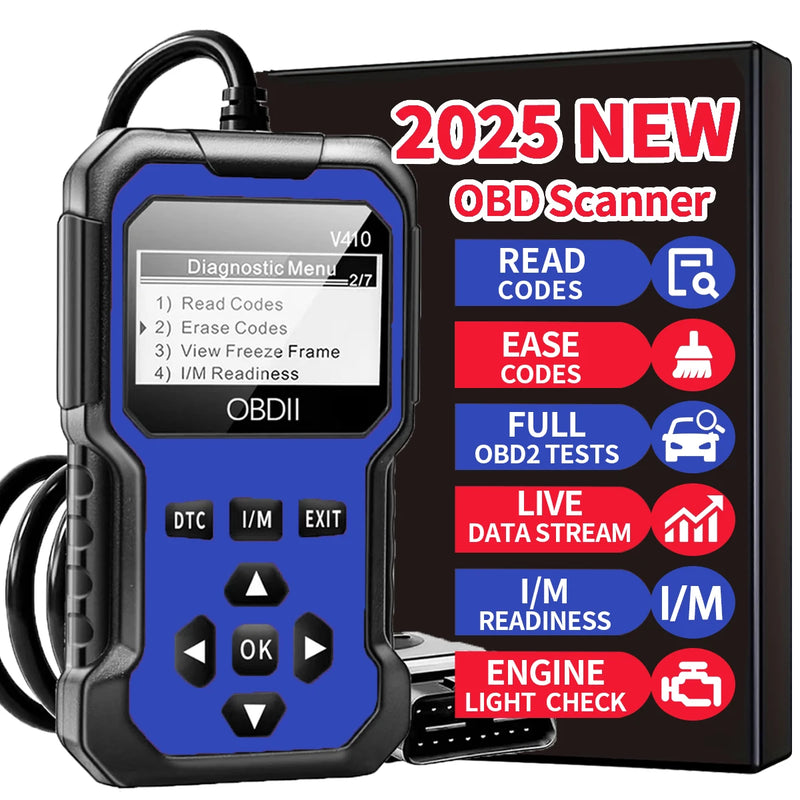 OBDII Car Diagnostic Scanner & Code Reader