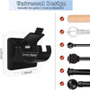 No-Drill Adjustable Curtain Rod Brackets