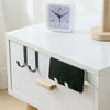 Stainless Steel Over-the-Door Hooks for Kitchen and Bathroom Storage