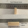 Wooden Stacking Blocks Couples Game - 48 Pieces for Date Night and Romantic Fun