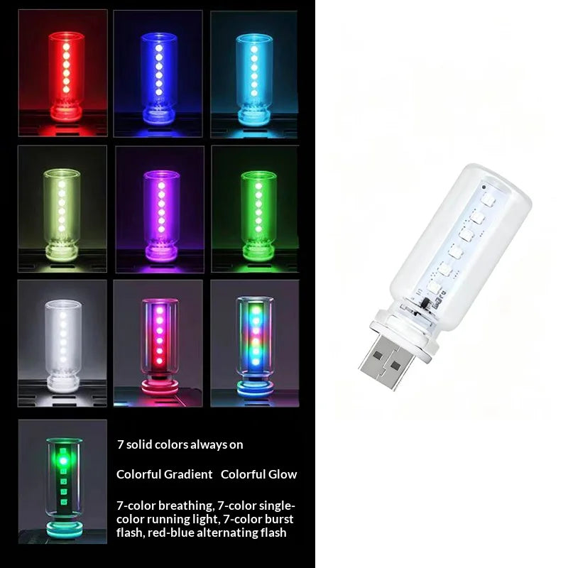 Veilleuse LED RGB à commande tactile