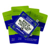 A stack of green and blue cards for a truth or dare game titled Which Would You Choose?
