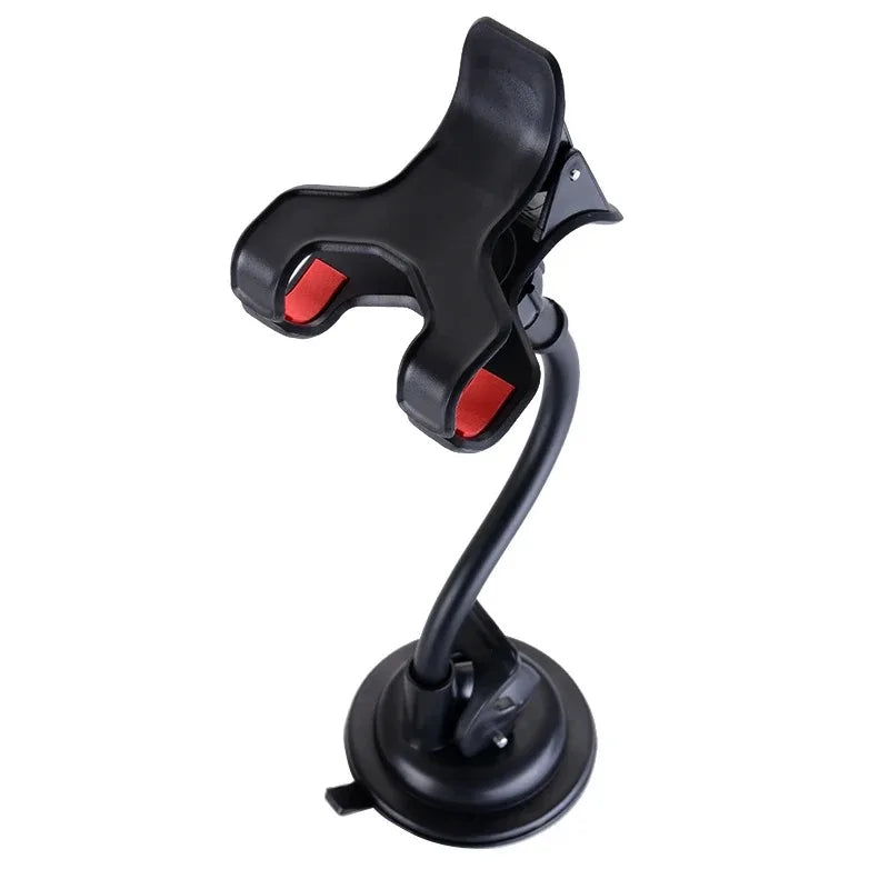 Support universel pour téléphone de voiture noir avec ventouse