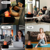 Aroma Essential Oil Flame Humidifier Diffuser with Night Light