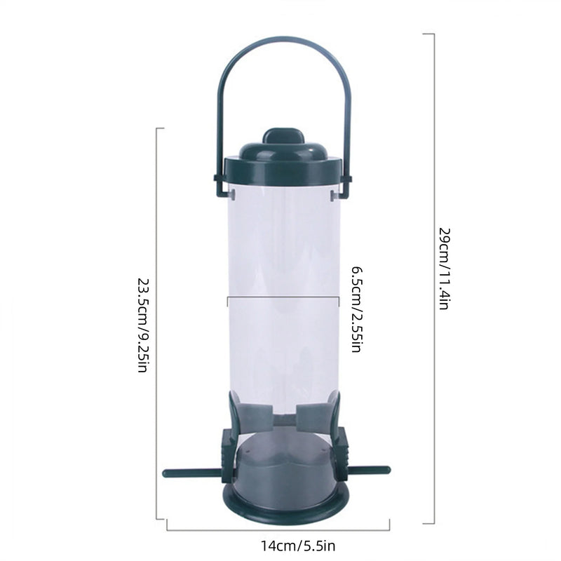 Squirrel-Proof Hanging Bird Feeder